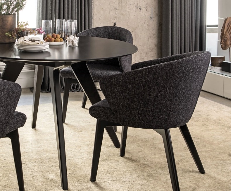 Canadel Dining set with Round Table (4848) Armchair 